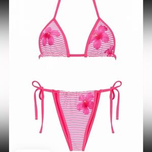 The Tropical Society Floral Bikini Set